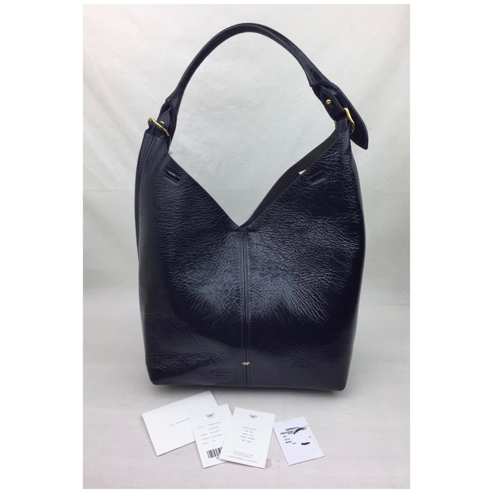 ANYA HINDMARCH  Build a Bag Small Patent L…
